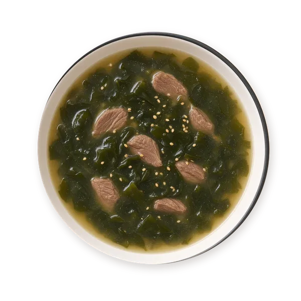 Illustration of Seaweed Soup